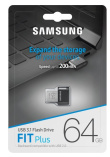 Samsung Pendrive FIT Plus USB3.1 64 GB Gray MUF-64AB/AP