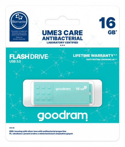 GOODRAM Pendrive UME3 Care 16GB USB 3.0 GOODRAM Pendrive UME3 Care 16GB USB 3.0