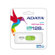 ADATA UV320 USB flash drive 128 GB USB Type-A 3.2 Gen 1 (3.1 Gen 1) Green, Valge