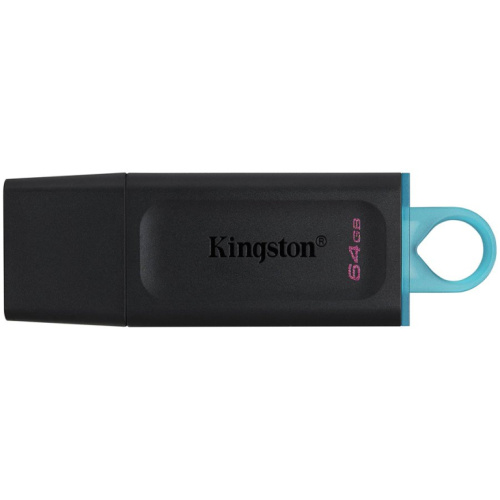Kingston 64GB USB3.2 Gen 1 DataTraveler Exodia (Черный + Teal)