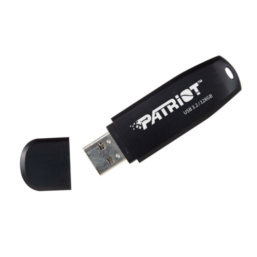 Pendrive Patriot Xporter Core 128GB USB 3.2 Gen 1 80MB/s (PSF128GXRB3U) Черный