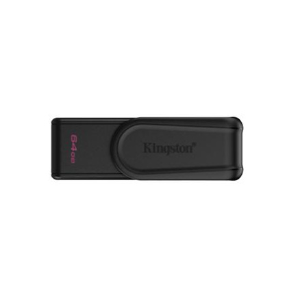 Kingston USB Flash Drive | DataTraveler Exodia S | 64 GB | USB 3.2 Gen 1 | Black