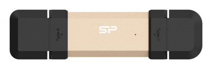 Silicon Power DS72 USB flash drive 500 GB USB Type-A / USB Type-C 3.2 Gen 2 (3.1 Gen 2) Gold