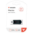 Verbatim Pendrive Plectra 64GB USB-C 100MB/s 30224 BK