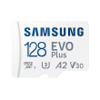 Samsung EVO Plus MB-MC128KA - Flash memory card (microSDXC to SD adapter included) - 128 GB - A2 / Video Class V30 / UHS-I U3 / Class10 - Read Up to 130 MB/s