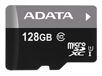 ADATA 128GB Micro SDXC V10 85MB/s + adapter