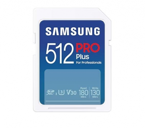 Samsung Memory card SD PRO Plus MB-SD512S/EU 512GB