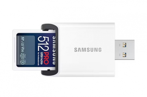 Samsung Memory card SD MB-SY512SB/WW 512GB Pro Ultimate + reader