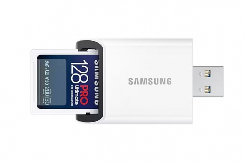 Samsung Memory card SD MB-SY128SB/WW 128GB Pro Ultimate + reader