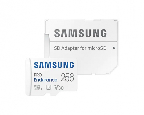 Samsung Memory card microSD MB-MJ256KA/EU Pro Endurance 256GB + Adapter