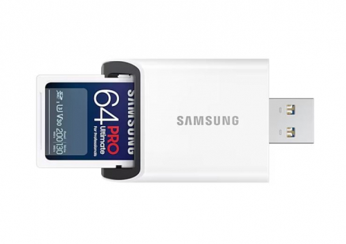 Samsung Memory card SD MB-SY64SB/WW 64GB Pro Ultimate + reader