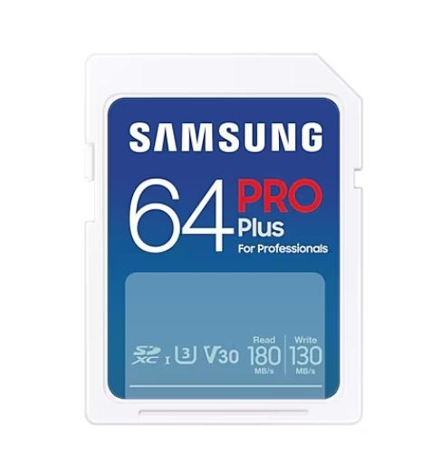 Samsung Memory card MB-SD64S/EU 64 GB PRO Plus