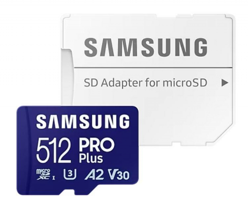 MEMORY MICRO SDXC PRO+ 512GB/W/ADAPT MB-MD512SA/EU SAMSUNG