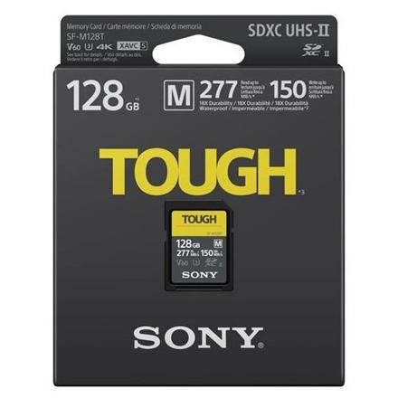 Sony | Tough Memory Card | UHS-II | 128 GB | SDXC | Flash memory class 10 SFM128T.SYM