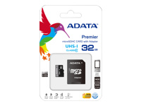 ADATA 32GB MicroSDHC UHS-I Class10 +SD adapter