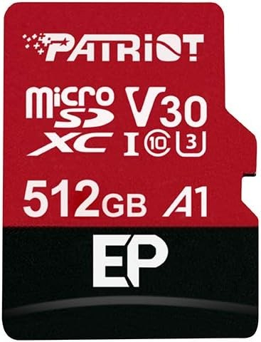 Patriot Memory card microSDXC 512GB V30