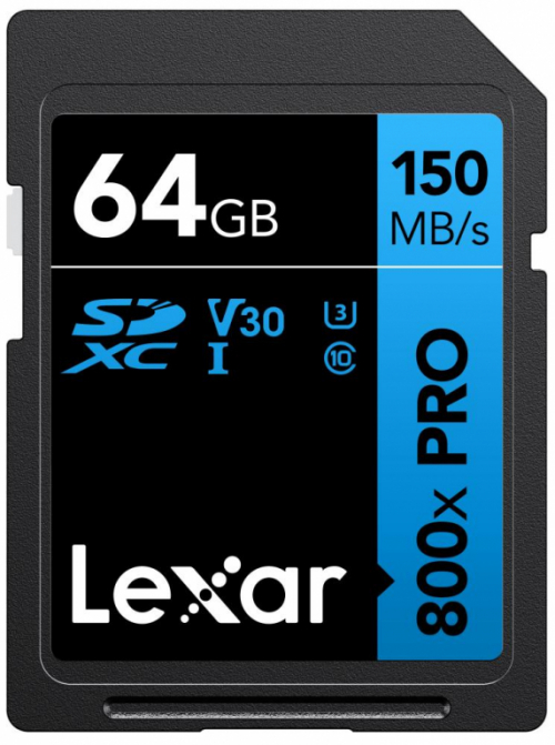 MEMORY SDXC 64GB UHS-I/LSD0800P064G-BNNNG LEXAR