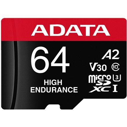 ADATA | UHS-I | 64 GB | microSDXC/SDHC | Flash memory class 10 | Adapter