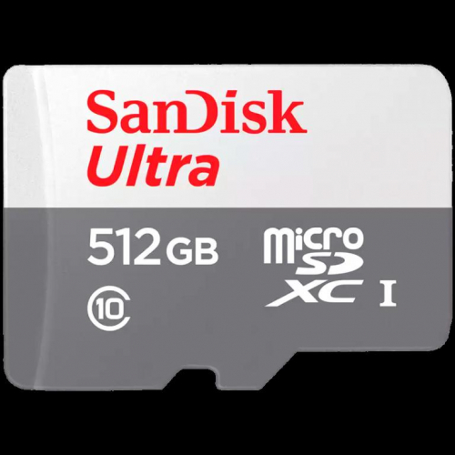 SanDisk Ultra microSDXC 512GB 100MB/s Class 10 UHS-I, EAN: 0619659196622