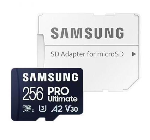 Samsung Memory card microSD MB-MY256SA/WW Pro Ultimate 256GB + Adapter