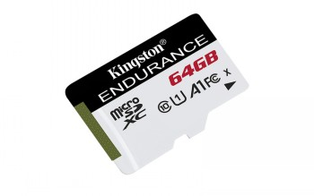 KINGSTON 64GB MICROSDXC ENDURANCE 95R/30W C10 A1 UHS-I CARD ONLY