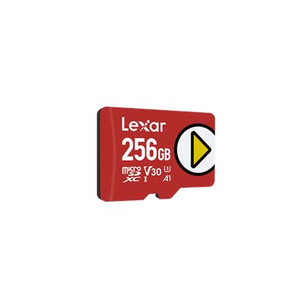 Lexar | Play UHS-I | 256 GB | MicroSDXC | Flash memory class 10