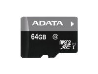 ADATA 64GB micro SDXC UHS-I Class10 +SD adapter