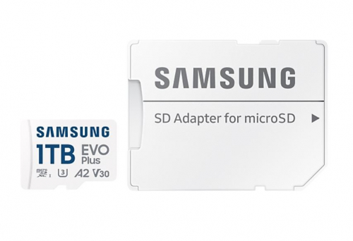 Samsung microSD Card EVO Plus MB-MC1T0SA/EU + Adapter