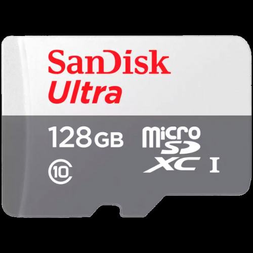 SanDisk Ultra microSDXC 128GB 100MB/s Class 10 UHS-I (4x6 pack size), EAN: 0619659196509