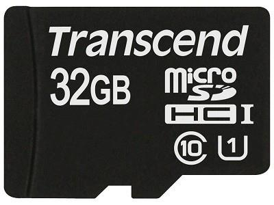 MEMORY MICRO SDHC 32GB UHS-I/CLASS10 TS32GUSDCU1 TRANSCEND