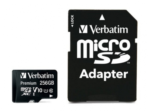 Verbatim memory card 256 GB SDXC Class 10 UHS-1