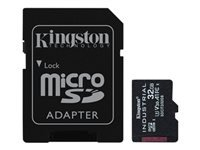 KINGSTON 32GB microSDHC Industrial C10 A1 pSLC Card + SD Adapter