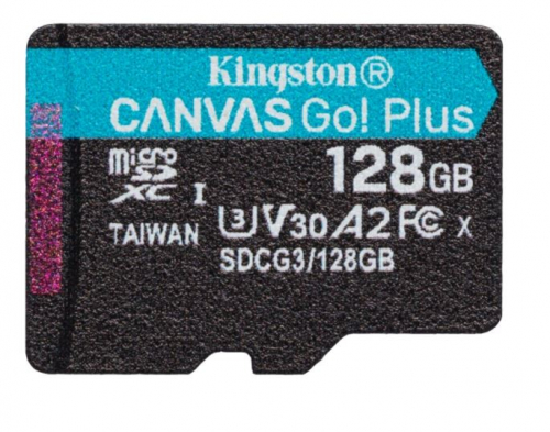 Kingston microSD 128GB Canvas Go Plus 170/90MB/s