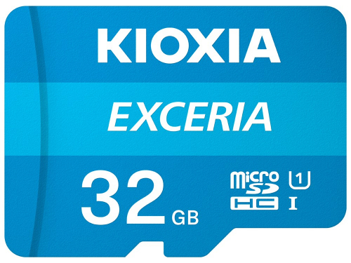 Kioxia Exceria memory card 32 GB MicroSDHC Class 10 UHS-I