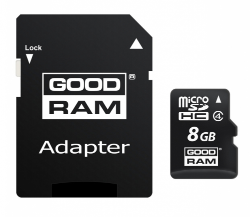 Goodram M40A 8 GB MicroSDHC UHS-I Class 4