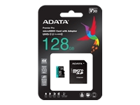 ADATA 128GB Micro SDXC UHS-I U3 V30S A2 + Adapter