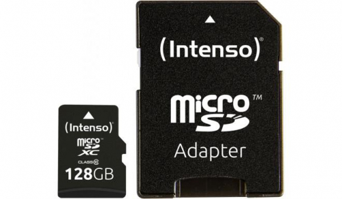 MEMORY MICRO SDXC 128GB C10/W/ADAPTER 3413491 INTENSO