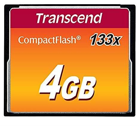 Transcend 4GB CF Card (133X)