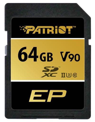 Patriot SDXC 64GB EP V90 UHS-II U3