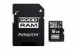 GOODRAM Card microSDHC 16GB CL10 + adapter