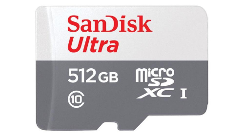 MEMORY MICRO SDXC 512GB UHS-I/SDSQUNR-512G-GN6TA SANDISK