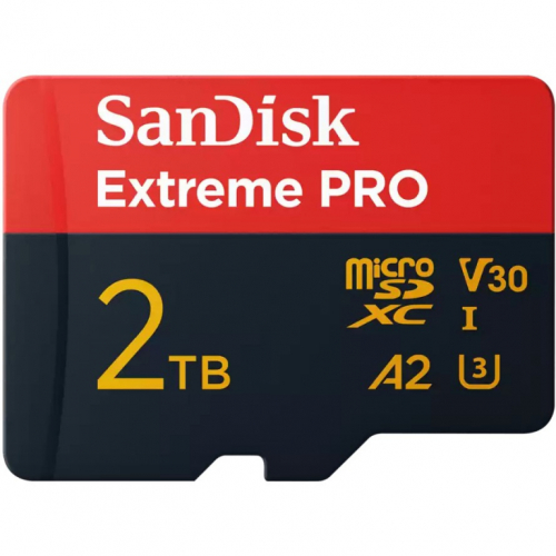 Card 2TB SanDisk Extreme PRO microSDXC UHS-I V30 A2 Class U3