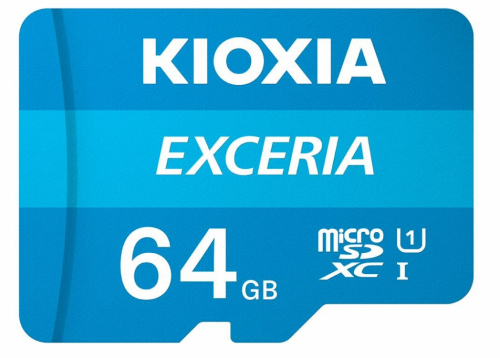 Kioxia microSD 64GB M203 UHS-I U1 adapter Exceria