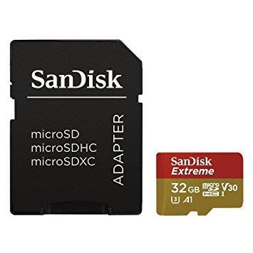 MEMORY MICRO SDHC 32GB UHS-I/W/A SDSQXAF-032G-GN6MA SANDISK