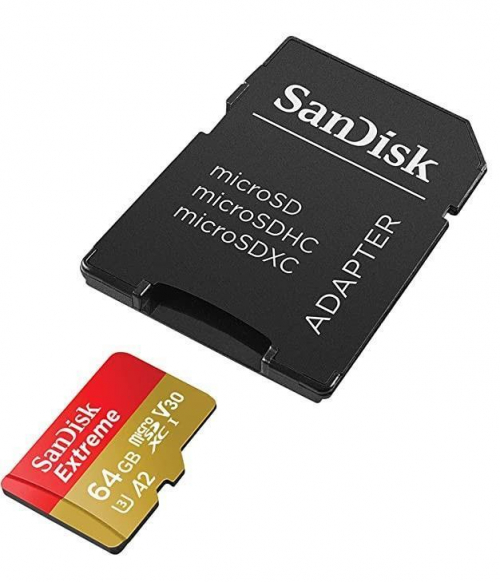 MEMORY MICRO SDXC 64GB UHS-I/W/A SDSQXAH-064G-GN6AA SANDISK