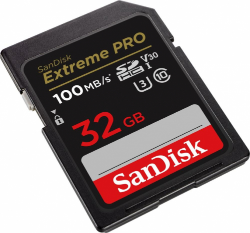 SanDisk Extreme Pro SDHC 32GB 100/90 MB/s V30 UHS-I U