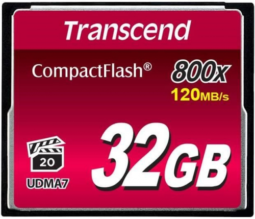 Transcend CompactFlash 800x 32GB