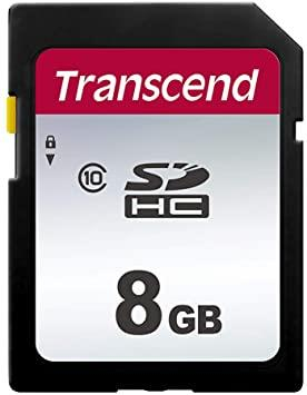 MEMORY SDHC 8GB C10/TS8GSDC300S TRANSCEND