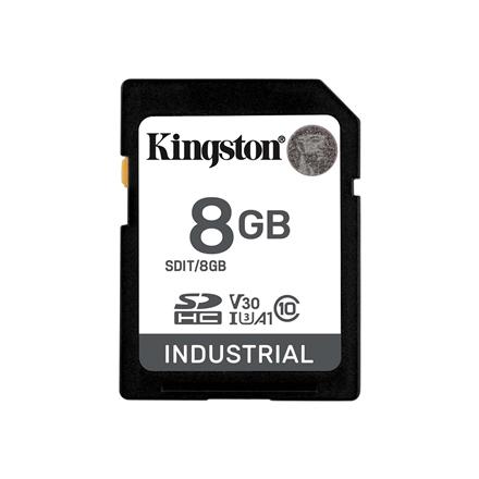 Kingston | SDHC SD | Flash Memory Card | 8 GB | Black