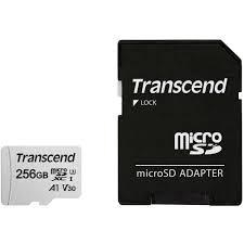 Transcend microSD Card SDXC 300S 256GB with Adapter